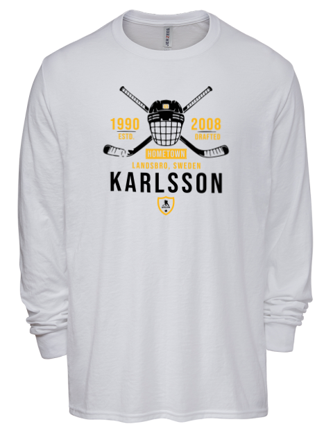 Classic Heritage Erik Karlsson Men's Premium Blend Long Sleeve-T-Shirt | Swagsta