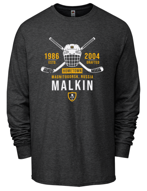Heritage Evgeni Malkin Men's Long-Sleeve T-Shirt | Swagsta