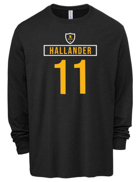 Away Jersey Filip Hallander Men's Premium Blend Long Sleeve-T-Shirt | Swagsta