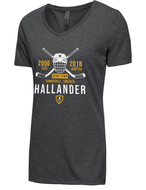 Heritage Filip Hallander Premium Ladies V-Neck T-Shirt | Swagsta