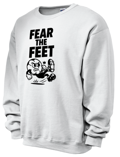 Fear the Feet Soccer Unisex Crewneck Sweatshirt | Swagsta