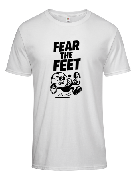 Fear the Feet Soccer Men's Premium T-Shirt | Swagsta