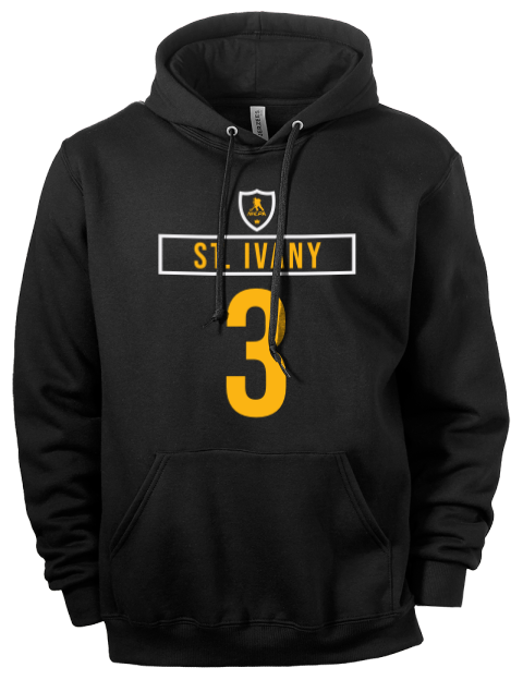Away Jersey Jack Ivany Eco Premium Unisex Hooded Sweatshirt | Swagsta