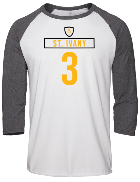 Home Jersey Jack Ivany Unisex Premium Three-Quarter Raglan T-Shirt | Swagsta