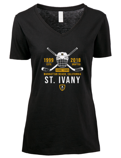 Heritage Jack Ivany Premium Ladies V-Neck T-Shirt | Swagsta