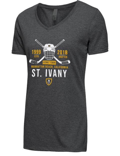 Heritage Jack Ivany Premium Ladies V-Neck T-Shirt | Swagsta