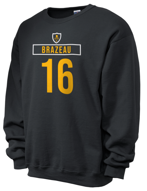 Away Jersey Justin Brazeau Unisex Crewneck Sweatshirt | Swagsta