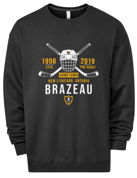 Heritage Justin Brazeau Premium Unisex Crewneck Sweatshirt | Swagsta