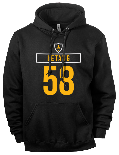 Away Jersey Kristopher Letang Eco Premium Unisex Hooded Sweatshirt | Swagsta