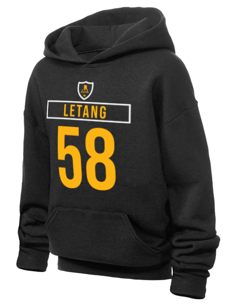 Away Jersey Kristopher Letang Youth Hooded Sweatshirt | Swagsta