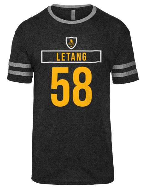 Away Jersey Kristopher Letang Men's Tri-Blend T-Shirt | Swagsta