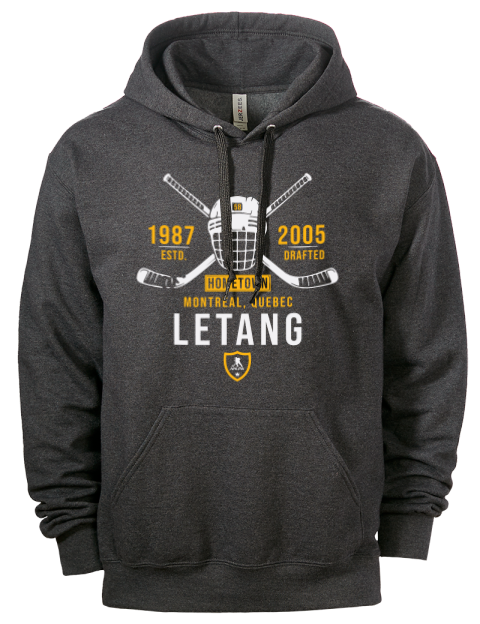 Heritage Kristopher Letang Eco Premium Unisex Hooded Sweatshirt | Swagsta
