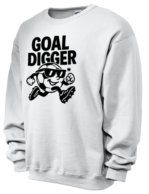 Goal Digger Soccer Unisex Crewneck Sweatshirt | Swagsta