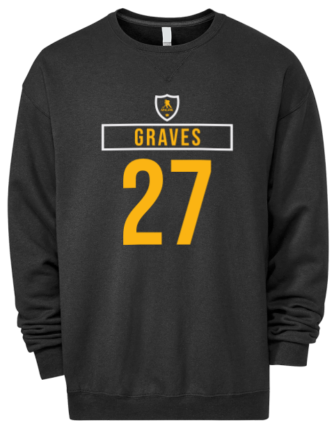 Away Jersey Ryan Graves Premium Unisex Crewneck Sweatshirt | Swagsta