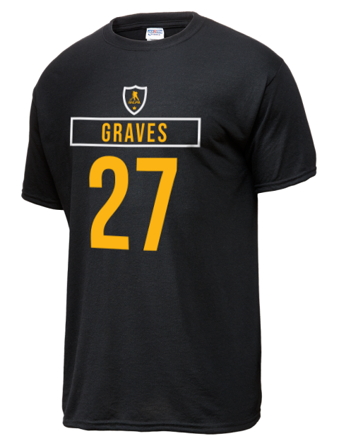 Away Jersey Ryan Graves Dri-Power Unisex T-Shirt | Swagsta