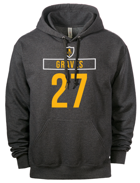 Away Jersey Ryan Graves Eco Premium Unisex Hooded Sweatshirt | Swagsta