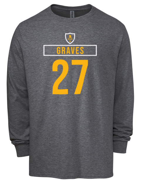 Away Jersey Ryan Graves Men's Premium Blend Long Sleeve-T-Shirt | Swagsta