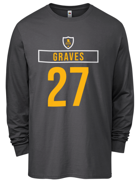 Away Jersey Ryan Graves Men's Long-Sleeve T-Shirt | Swagsta