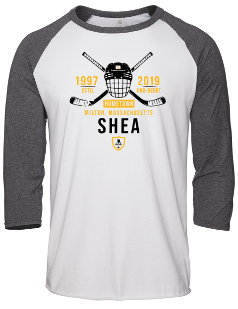 Classic Heritage Ryan Shea Unisex Premium Three-Quarter Raglan T-Shirt | Swagsta