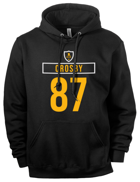 Away Jersey Sidney Crosby Eco Premium Unisex Hooded Sweatshirt | Swagsta