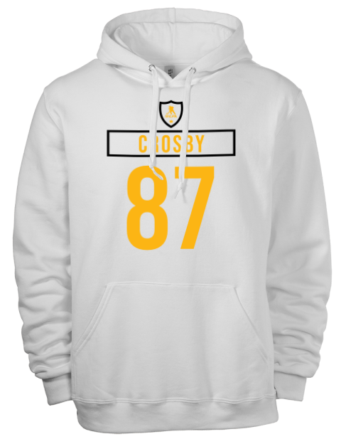 Home Jersey Sidney Crosby Eco Premium Unisex Hooded Sweatshirt | Swagsta