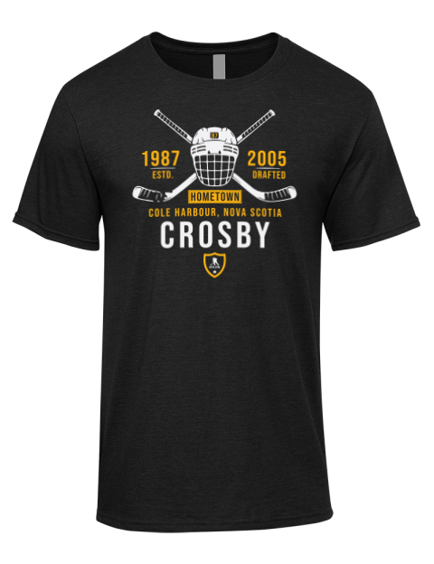 Heritage Sidney Crosby Premium Ring-Spun Cotton Unisex T-Shirt | Swagsta