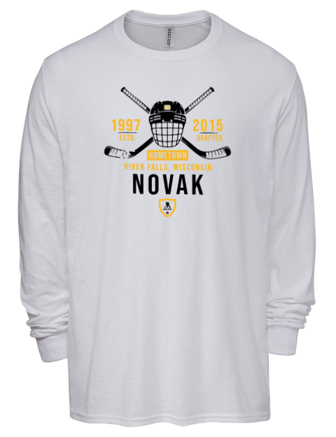 Classic Heritage Tommy Novak Men's Premium Blend Long Sleeve-T-Shirt | Swagsta