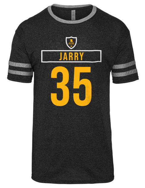 Away Jersey Tristan Jarry Men's Tri-Blend T-Shirt | Swagsta