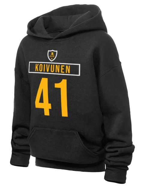 Away Jersey Ville Koivunen Youth Hooded Sweatshirt | Swagsta