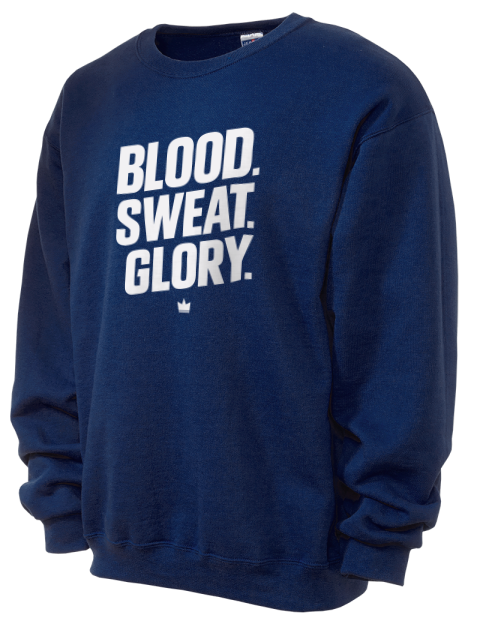 Blood & Sweat Soccer Unisex Crewneck Sweatshirt | Swagsta