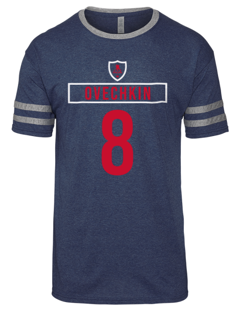 Away Jersey Alex Ovechkin Men's Tri-Blend T-Shirt | Swagsta