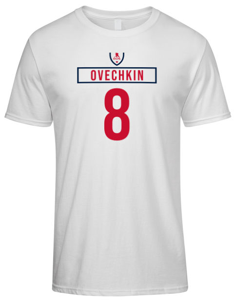 Home Jersey Alex Ovechkin Premium Ring-Spun Cotton Unisex T-Shirt | Swagsta