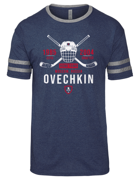 Heritage Alex Ovechkin Men's Tri-Blend T-Shirt | Swagsta