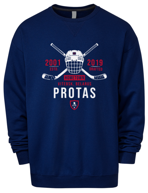 Heritage Aliaksei Protas Premium Unisex Crewneck Sweatshirt | Swagsta