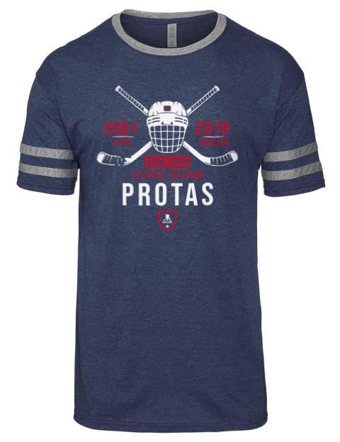 Heritage Aliaksei Protas Men's Tri-Blend T-Shirt | Swagsta