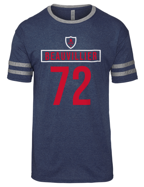 Away Jersey Anthony Beauvillier Men's Tri-Blend T-Shirt | Swagsta