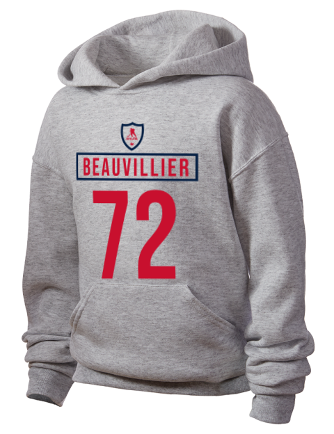 Home Jersey Anthony Beauvillier Youth Hooded Sweatshirt | Swagsta