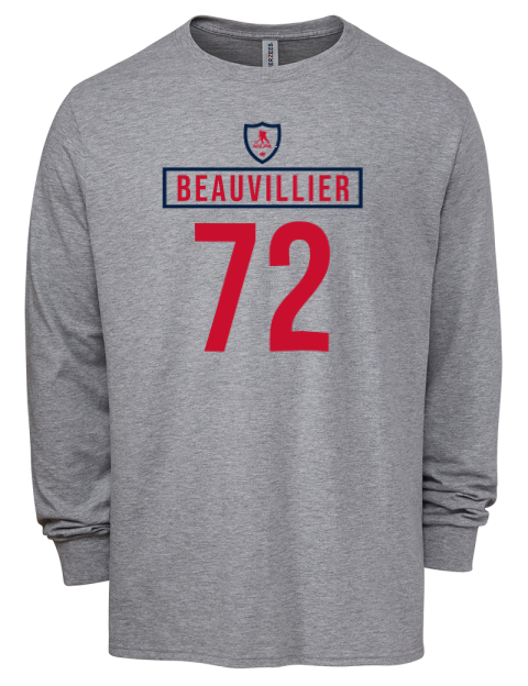 Home Jersey Anthony Beauvillier Men's Premium Blend Long Sleeve-T-Shirt | Swagsta