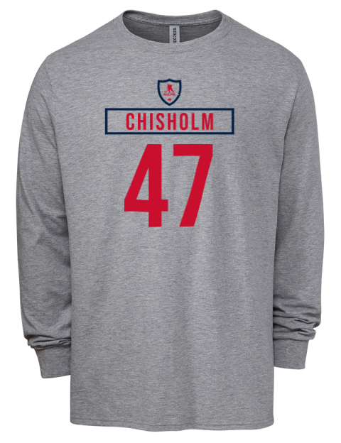 Home Jersey Declan Chisholm Men's Premium Blend Long Sleeve-T-Shirt | Swagsta