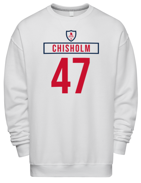 Home Jersey Declan Chisholm Premium Unisex Crewneck Sweatshirt | Swagsta