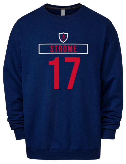 Away Jersey Dylan Strome Premium Unisex Crewneck Sweatshirt | Swagsta