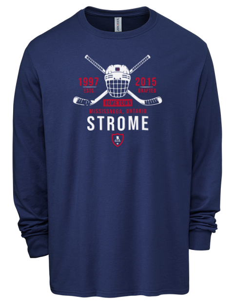 Heritage Dylan Strome Men's Premium Blend Long Sleeve-T-Shirt | Swagsta