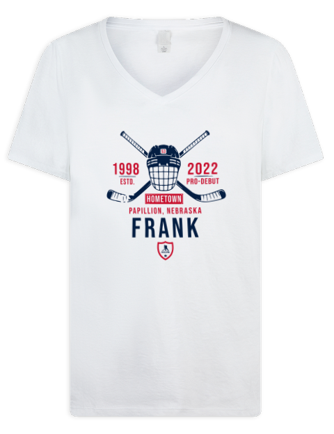 Classic Heritage Ethen Frank Premium Ladies V-Neck T-Shirt | Swagsta