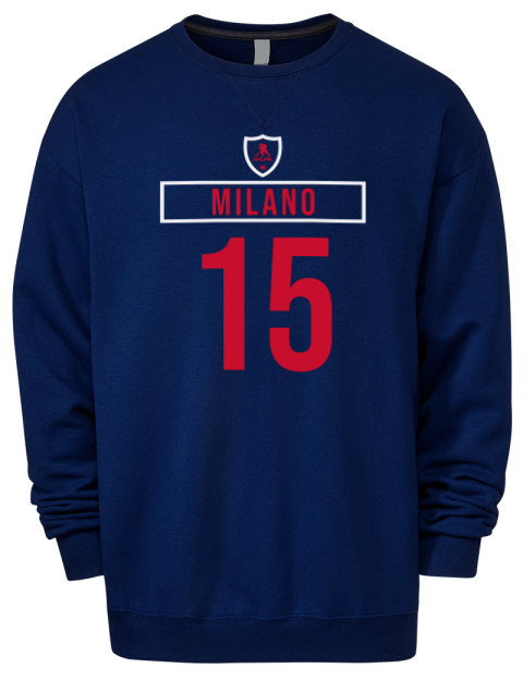 Away Jersey Frank Milano Premium Unisex Crewneck Sweatshirt | Swagsta