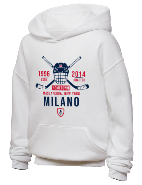 Classic Heritage Frank Milano Youth Hooded Sweatshirt | Swagsta