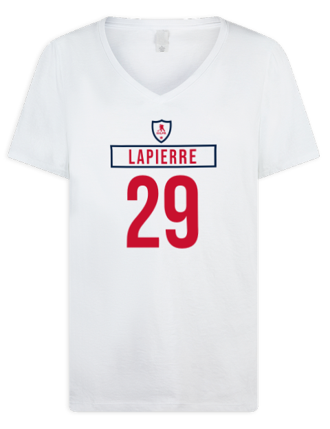Home Jersey Hendrix Lapierre Premium Ladies V-Neck T-Shirt | Swagsta