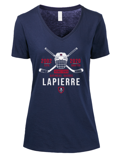 Heritage Hendrix Lapierre Premium Ladies V-Neck T-Shirt | Swagsta