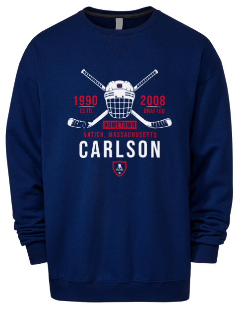 Heritage John Carlson Premium Unisex Crewneck Sweatshirt | Swagsta