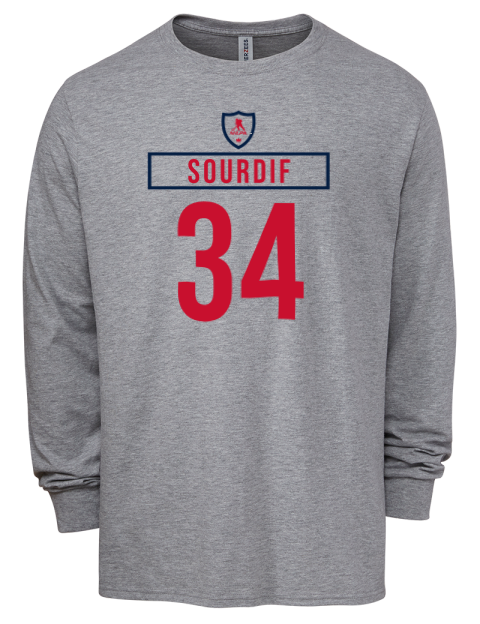 Home Jersey Justin Sourdif Men's Premium Blend Long Sleeve-T-Shirt | Swagsta
