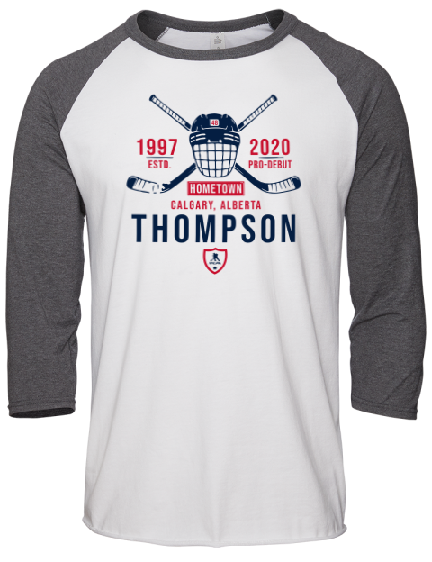 Classic Heritage Logan Thompson Unisex Premium Three-Quarter Raglan T-Shirt | Swagsta